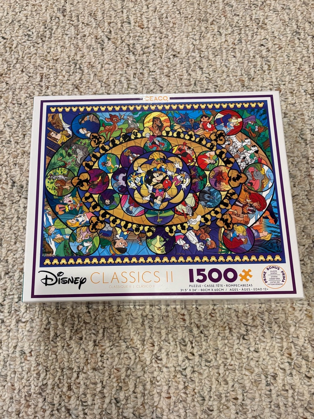 Disney Character Classics 2 Puzzle (1,500 pieces)